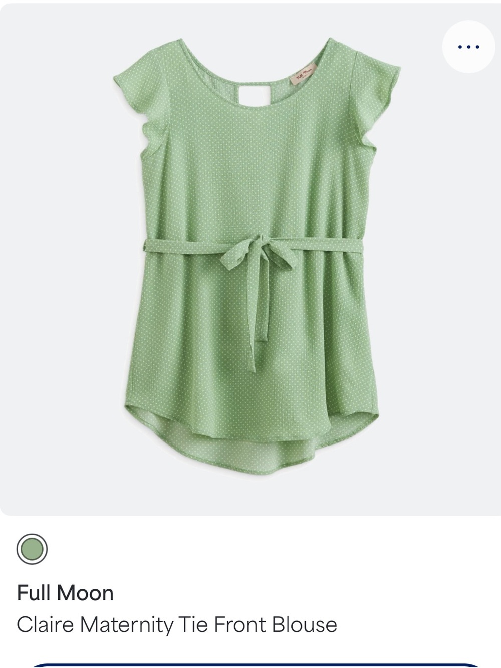 Elegant Green Women's Blouse